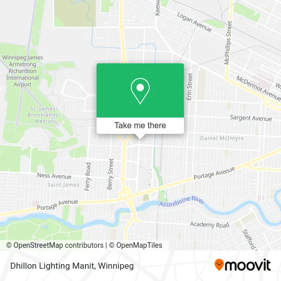 Dhillon Lighting Manit map