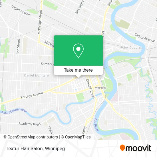 Textur Hair Salon map