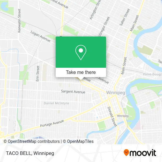 TACO BELL map