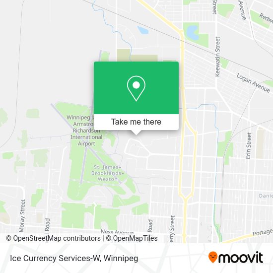 Ice Currency Services-W map