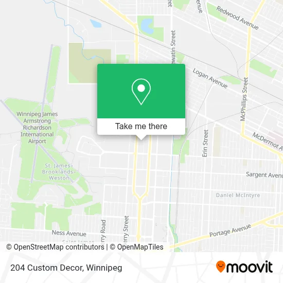 204 Custom Decor map