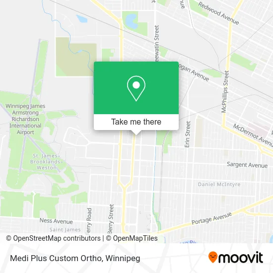 Medi Plus Custom Ortho map