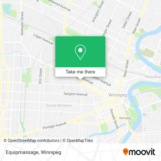 Equipmassage map