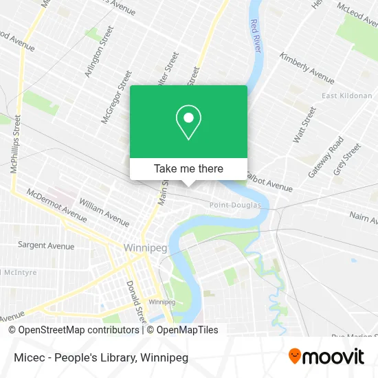 Micec - People's Library map
