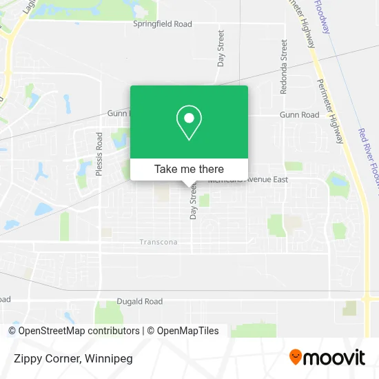 Zippy Corner map