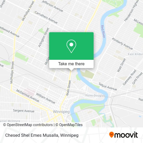 Chesed Shel Emes Musalla map