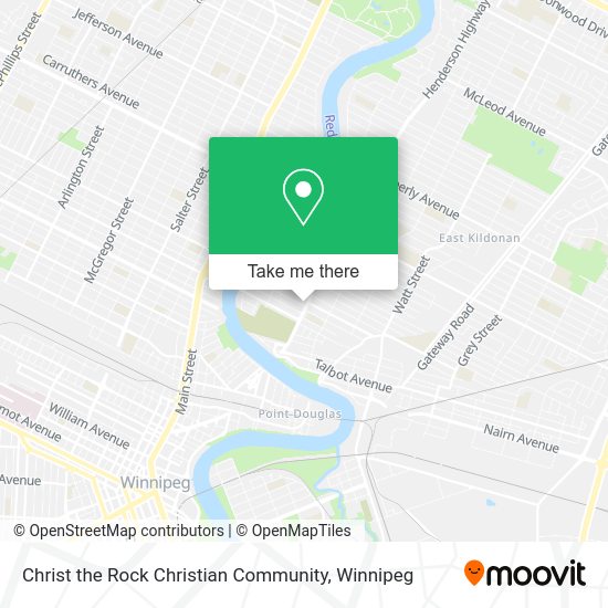 Christ the Rock Christian Community map