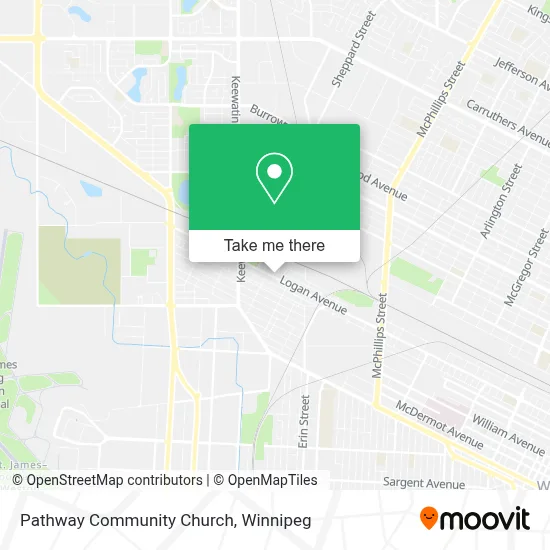 Pathway Community Church map