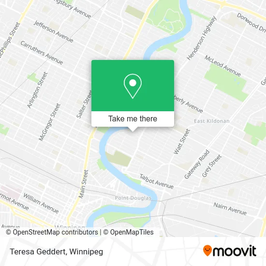 Teresa Geddert map