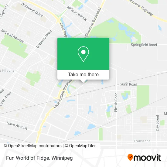 Fun World of Fidge map