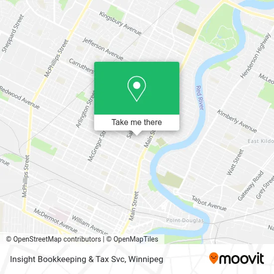 Insight Bookkeeping & Tax Svc map