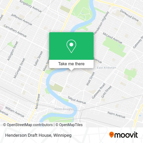 Henderson Draft House map