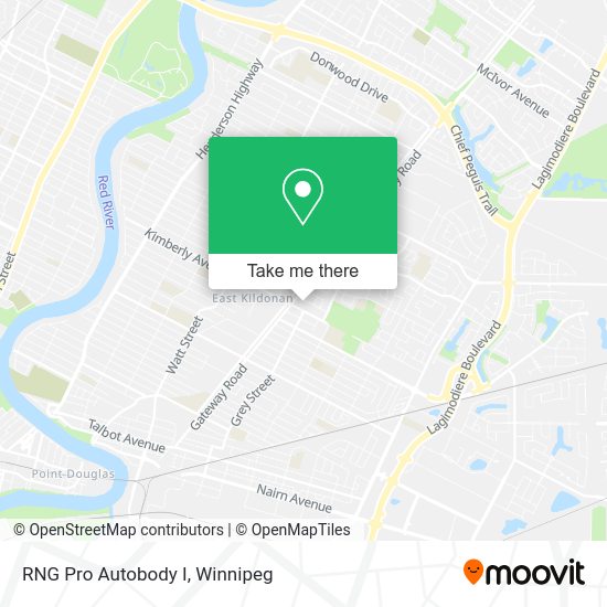 RNG Pro Autobody I map