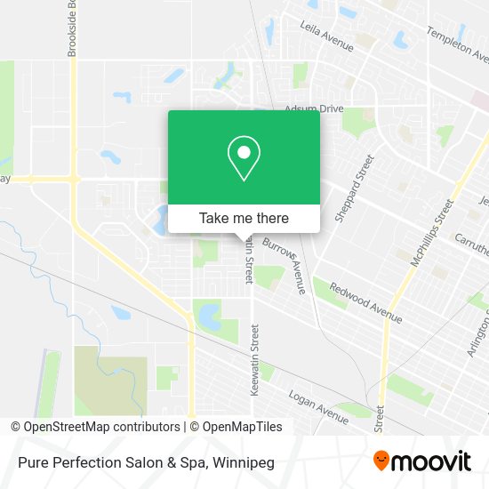 Pure Perfection Salon & Spa map