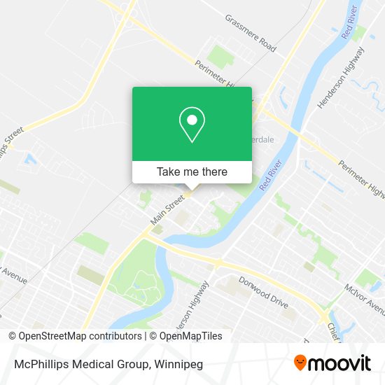 McPhillips Medical Group map