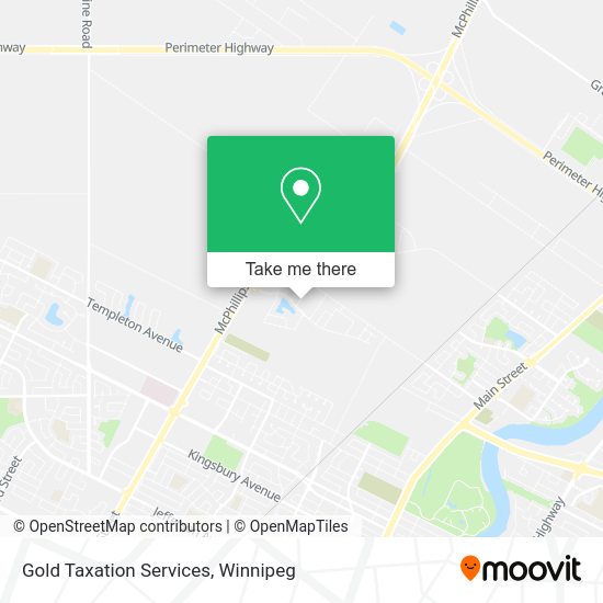 Gold Taxation Services map