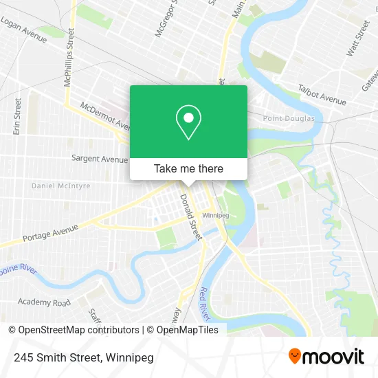 245 Smith Street map