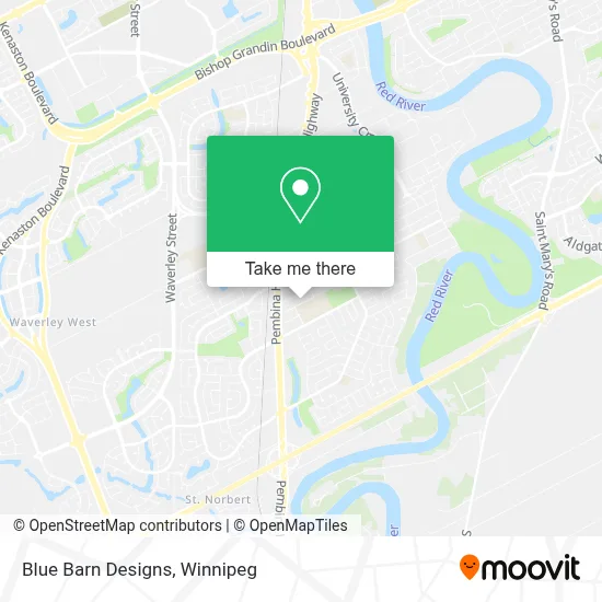 Blue Barn Designs map