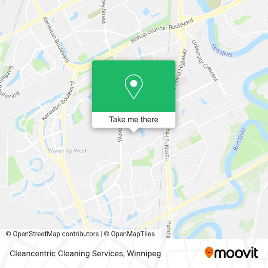 Cleancentric Cleaning Services map