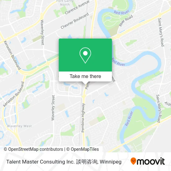 Talent Master Consulting Inc. 談明咨询 map