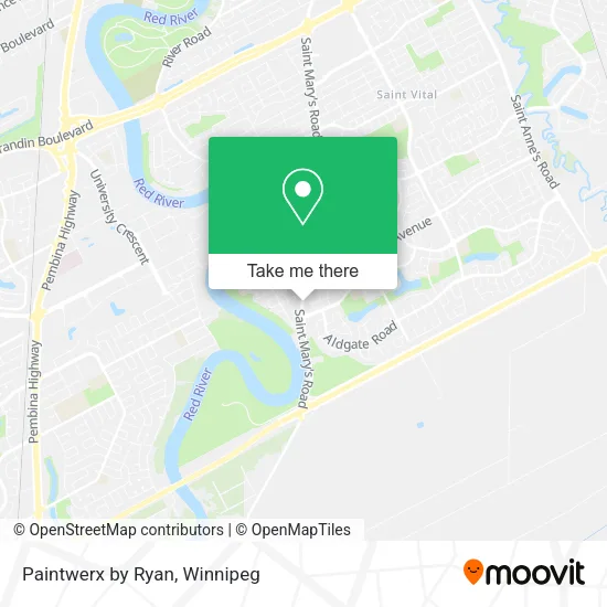 Paintwerx by Ryan map