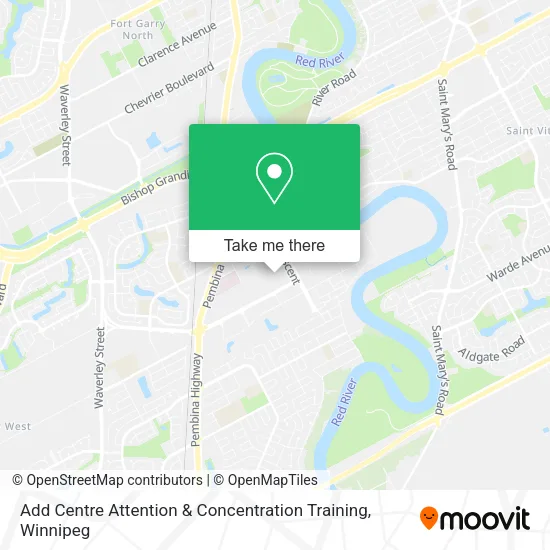 Add Centre Attention & Concentration Training map
