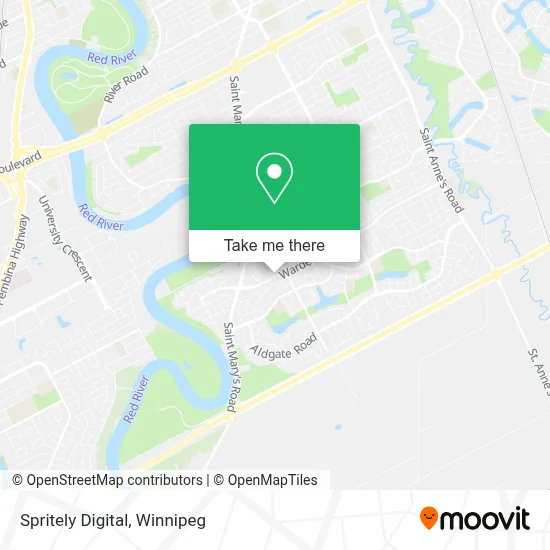 Spritely Digital map