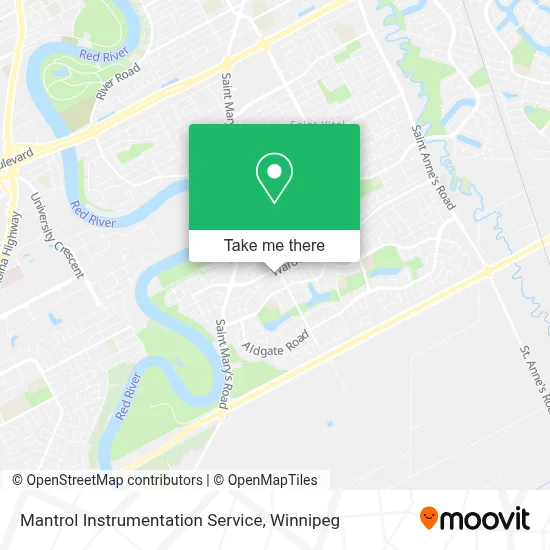 Mantrol Instrumentation Service map