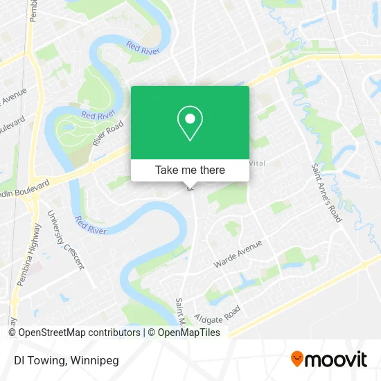 Dl Towing map
