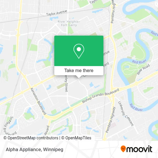 Alpha Appliance map