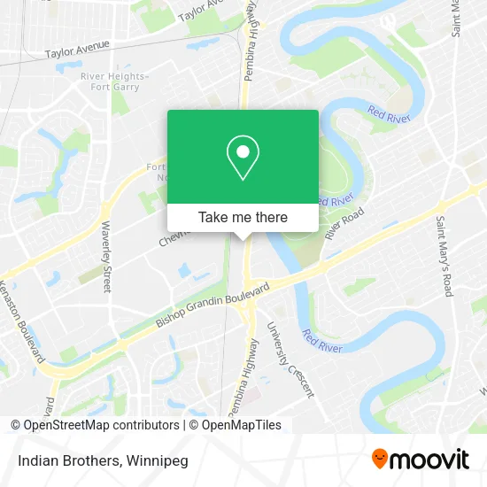 Indian Brothers map