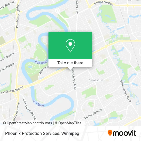 Phoenix Protection Services map