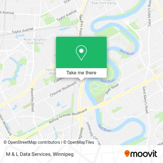 M & L Data Services map