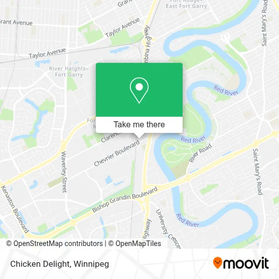 Chicken Delight map