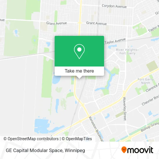 GE Capital Modular Space map