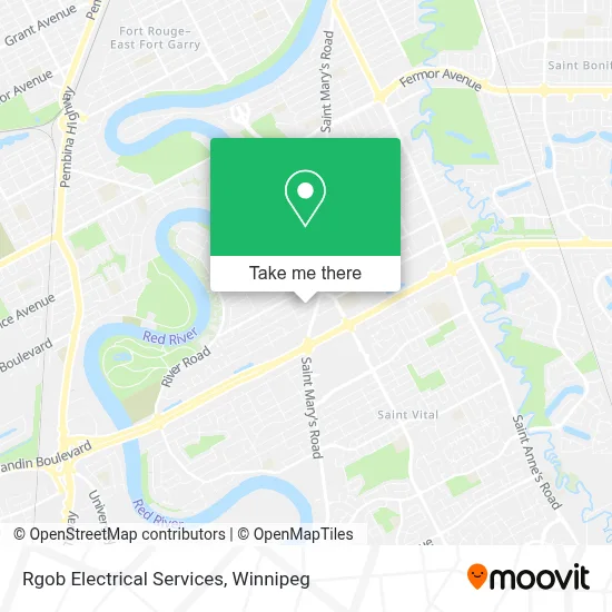 Rgob Electrical Services map