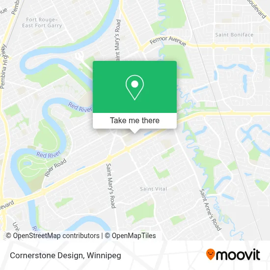 Cornerstone Design map