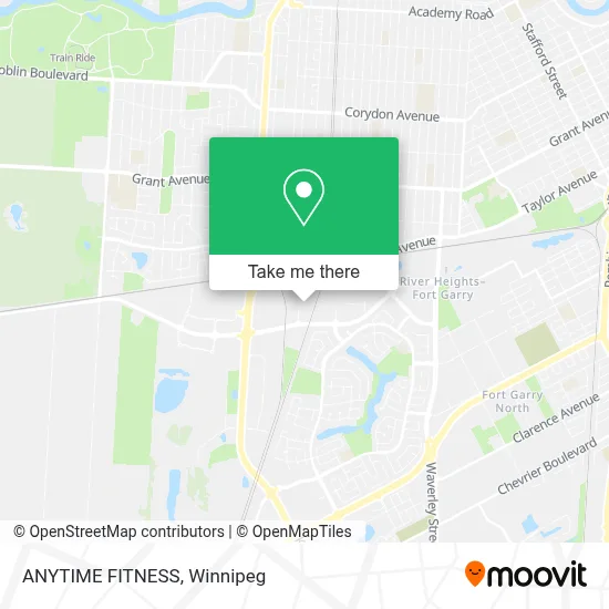 ANYTIME FITNESS map