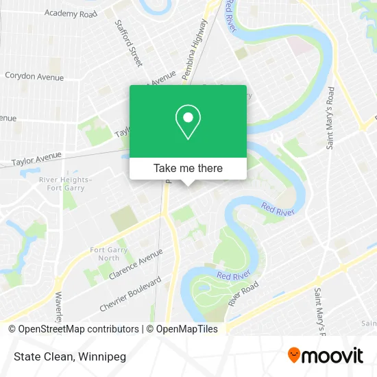 State Clean map