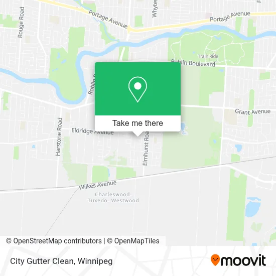 City Gutter Clean map