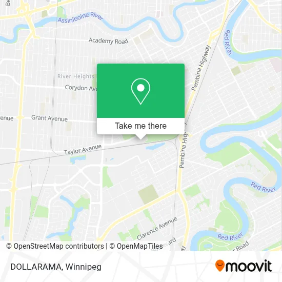 DOLLARAMA map