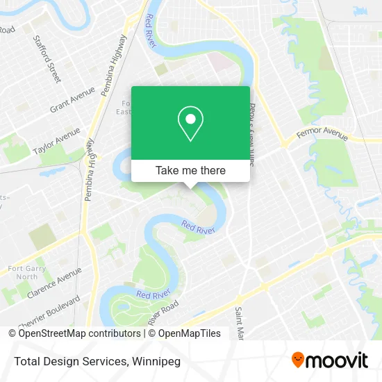 Total Design Services map