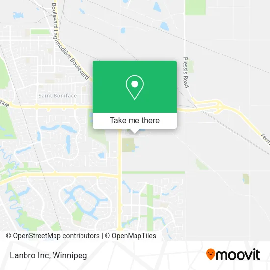 Lanbro Inc map
