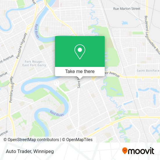 Auto Trader map