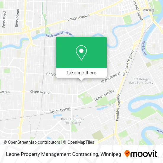 Leone Property Management Contracting map