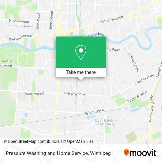 Pressure Washing and Home Service map