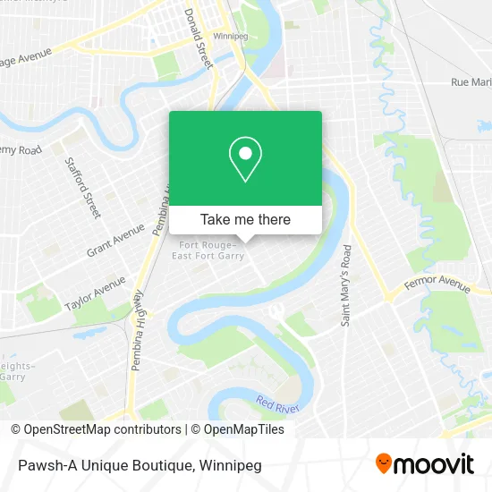 Pawsh-A Unique Boutique map