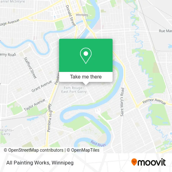 All Painting Works map