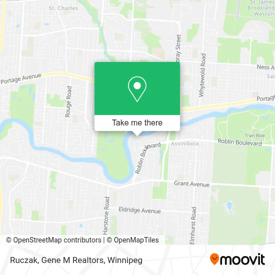 Ruczak, Gene M Realtors map