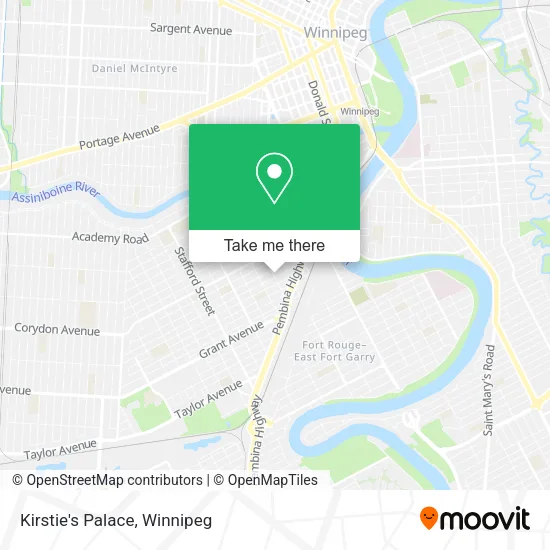 Kirstie's Palace map